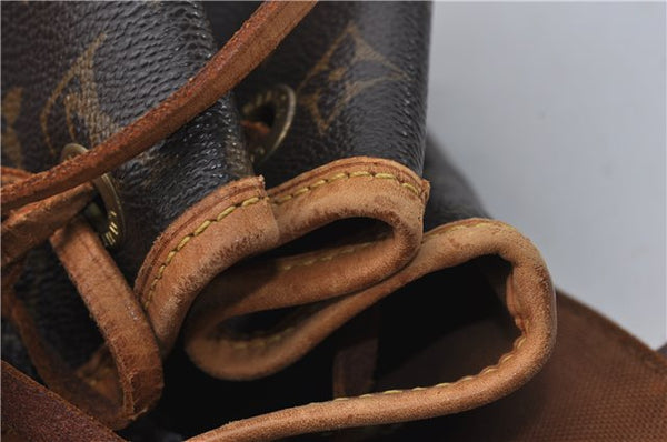 Authentic Louis Vuitton Monogram Montsouris MM Backpack M51136 LV 8808D