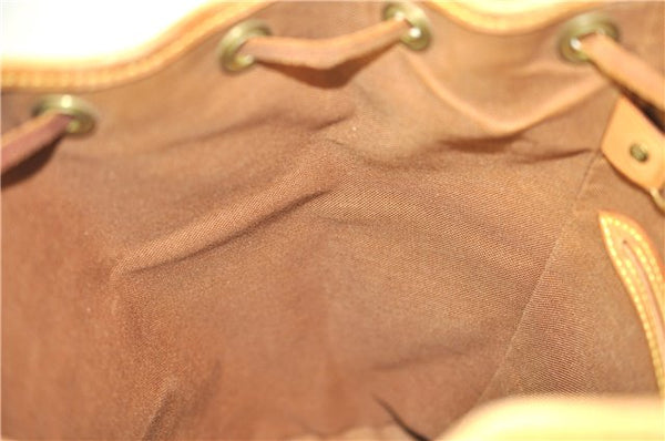 Authentic Louis Vuitton Monogram Montsouris MM Backpack M51136 LV 8808D