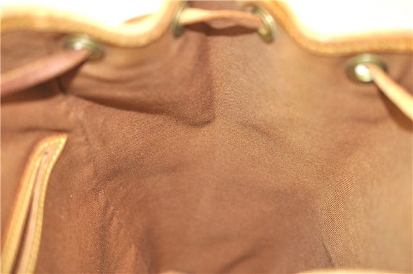 Authentic Louis Vuitton Monogram Montsouris MM Backpack M51136 LV 8808D