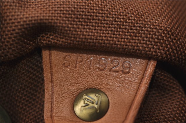 Authentic Louis Vuitton Monogram Montsouris MM Backpack M51136 LV 8808D