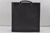 Authentic Louis Vuitton Epi Leather Sac Plat Hand Bag M59082 Black LV 8809D