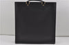 Authentic Louis Vuitton Epi Leather Sac Plat Hand Bag M59082 Black LV 8809D