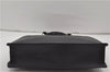 Authentic Louis Vuitton Epi Leather Sac Plat Hand Bag M59082 Black LV 8809D