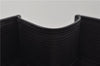 Authentic Louis Vuitton Epi Leather Sac Plat Hand Bag M59082 Black LV 8809D