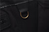Authentic Louis Vuitton Epi Leather Sac Plat Hand Bag M59082 Black LV 8809D