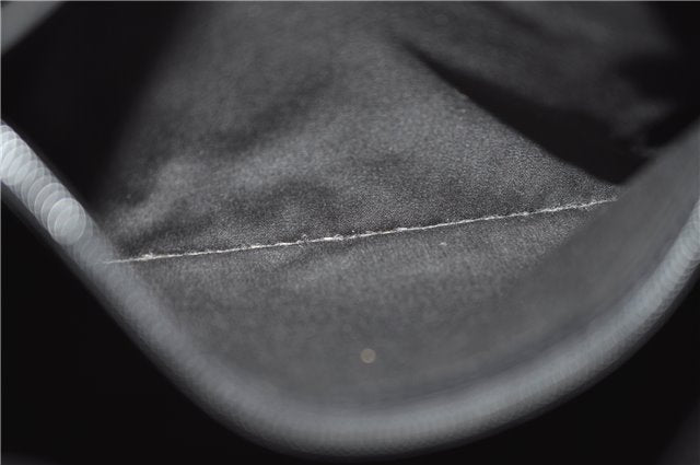 Authentic Louis Vuitton Epi Leather Sac Plat Hand Bag M59082 Black LV 8809D