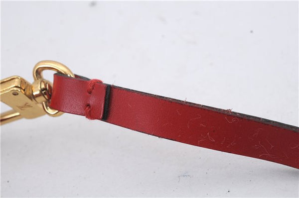 Authentic Louis Vuitton Epi Pochette Accessoires Pouch M5298M Red LV 8810D