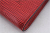Authentic Louis Vuitton Epi Pochette Accessoires Pouch M5298M Red LV 8810D