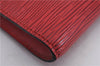 Authentic Louis Vuitton Epi Pochette Accessoires Pouch M5298M Red LV 8810D