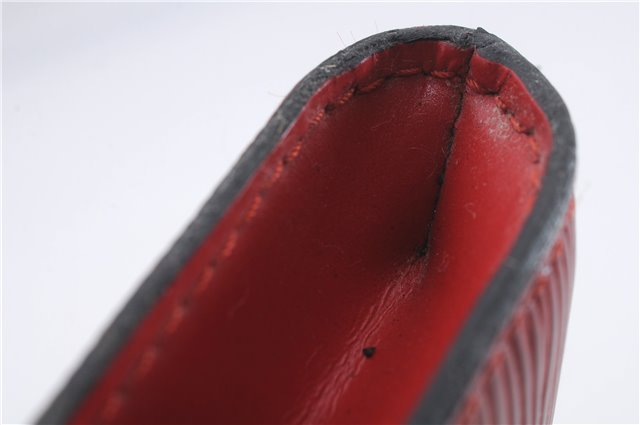 Authentic Louis Vuitton Epi Pochette Accessoires Pouch M5298M Red LV 8810D