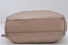 Authentic GUCCI Vintage Sukey Shoulder Tote Bag Leather 211944 Pink Beige 8811E