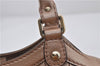 Authentic GUCCI Vintage Sukey Shoulder Tote Bag Leather 211944 Pink Beige 8811E