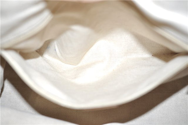 Authentic GUCCI Vintage Sukey Shoulder Tote Bag Leather 211944 Pink Beige 8811E