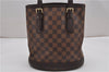 Authentic Louis Vuitton Damier Marais Bucket Shoulder Tote Bag N42240 LV 8811F