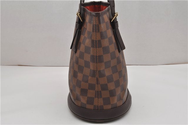 Authentic Louis Vuitton Damier Marais Bucket Shoulder Tote Bag N42240 LV 8811F