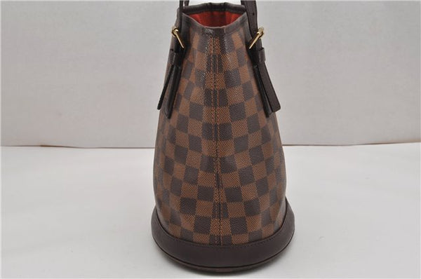 Authentic Louis Vuitton Damier Marais Bucket Shoulder Tote Bag N42240 LV 8811F