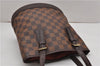 Authentic Louis Vuitton Damier Marais Bucket Shoulder Tote Bag N42240 LV 8811F