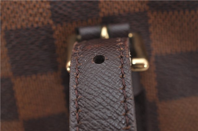 Authentic Louis Vuitton Damier Marais Bucket Shoulder Tote Bag N42240 LV 8811F