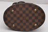 Authentic Louis Vuitton Damier Marais Bucket Shoulder Tote Bag N42240 LV 8811F