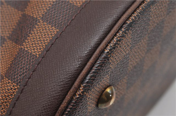 Authentic Louis Vuitton Damier Marais Bucket Shoulder Tote Bag N42240 LV 8811F