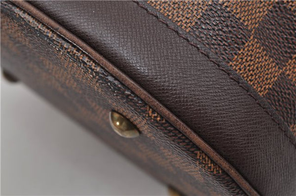 Authentic Louis Vuitton Damier Marais Bucket Shoulder Tote Bag N42240 LV 8811F