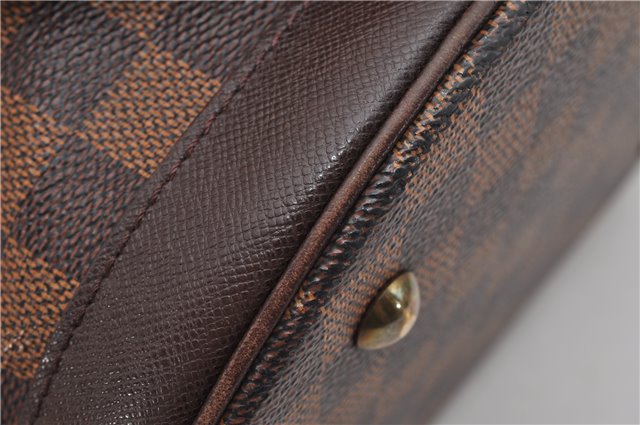 Authentic Louis Vuitton Damier Marais Bucket Shoulder Tote Bag N42240 LV 8811F