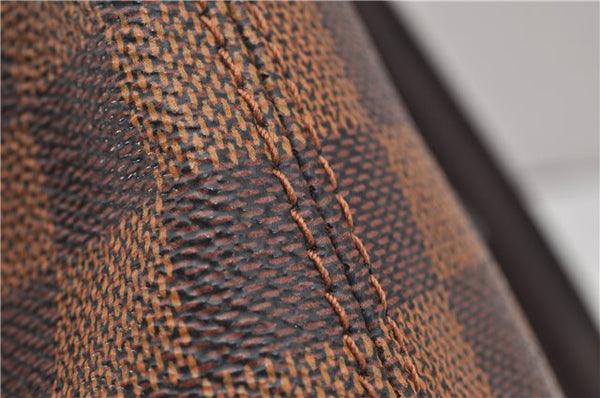 Authentic Louis Vuitton Damier Marais Bucket Shoulder Tote Bag N42240 LV 8811F