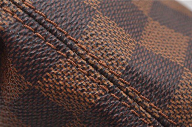 Authentic Louis Vuitton Damier Marais Bucket Shoulder Tote Bag N42240 LV 8811F