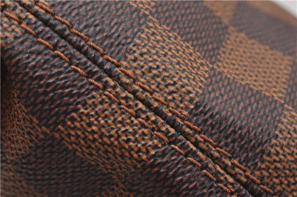 Authentic Louis Vuitton Damier Marais Bucket Shoulder Tote Bag N42240 LV 8811F