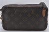 Auth Louis Vuitton Monogram Marly Bandouliere Shoulder Cross Bag M51828 LV 8812D