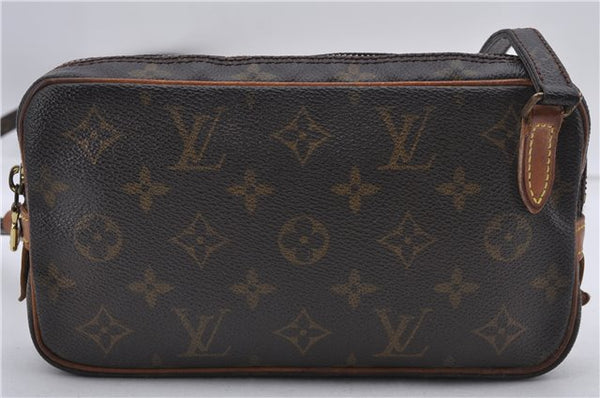 Auth Louis Vuitton Monogram Marly Bandouliere Shoulder Cross Bag M51828 LV 8812D