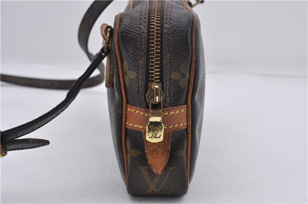 Auth Louis Vuitton Monogram Marly Bandouliere Shoulder Cross Bag M51828 LV 8812D