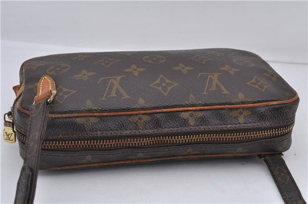 Auth Louis Vuitton Monogram Marly Bandouliere Shoulder Cross Bag M51828 LV 8812D