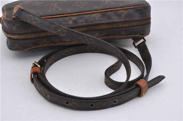 Auth Louis Vuitton Monogram Marly Bandouliere Shoulder Cross Bag M51828 LV 8812D