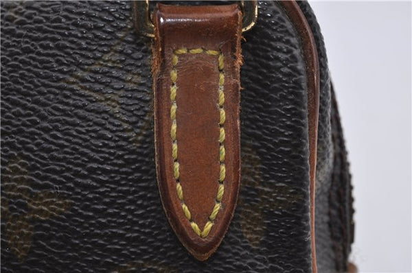 Auth Louis Vuitton Monogram Marly Bandouliere Shoulder Cross Bag M51828 LV 8812D