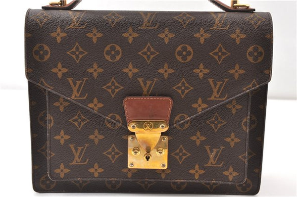Authentic Louis Vuitton Monogram Monceau 2Way Shoulder Hand Bag M51185 LV 8812F