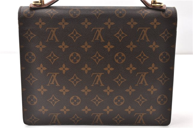 Authentic Louis Vuitton Monogram Monceau 2Way Shoulder Hand Bag M51185 LV 8812F