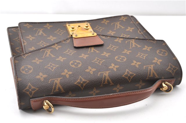 Authentic Louis Vuitton Monogram Monceau 2Way Shoulder Hand Bag M51185 LV 8812F