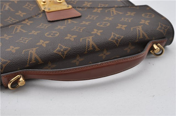 Authentic Louis Vuitton Monogram Monceau 2Way Shoulder Hand Bag M51185 LV 8812F