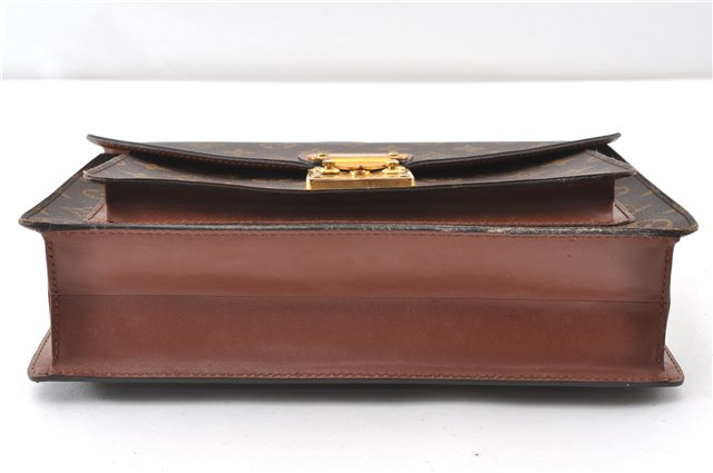 Authentic Louis Vuitton Monogram Monceau 2Way Shoulder Hand Bag M51185 LV 8812F