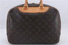 Authentic Louis Vuitton Monogram Deauville Hand Bag M47270 LV 8813D