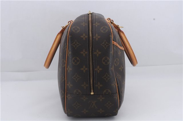 Authentic Louis Vuitton Monogram Deauville Hand Bag M47270 LV 8813D