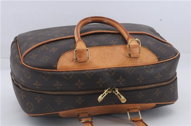 Authentic Louis Vuitton Monogram Deauville Hand Bag M47270 LV 8813D