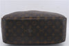 Authentic Louis Vuitton Monogram Deauville Hand Bag M47270 LV 8813D