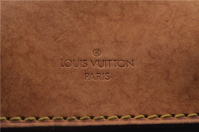 Authentic Louis Vuitton Monogram Deauville Hand Bag M47270 LV 8813D