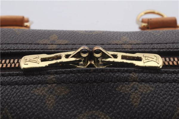Authentic Louis Vuitton Monogram Deauville Hand Bag M47270 LV 8813D