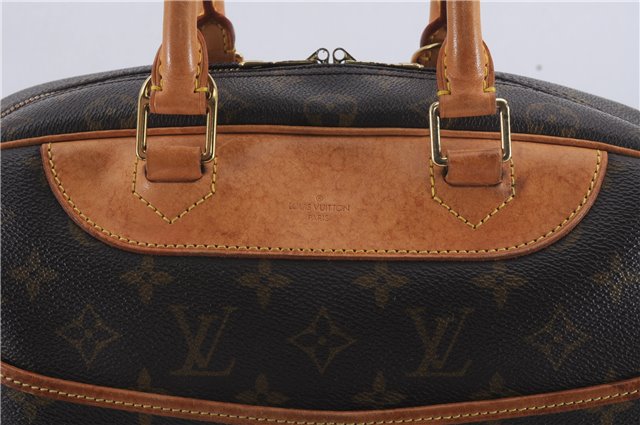 Authentic Louis Vuitton Monogram Deauville Hand Bag M47270 LV 8813D
