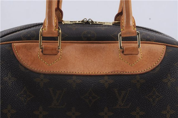 Authentic Louis Vuitton Monogram Deauville Hand Bag M47270 LV 8813D