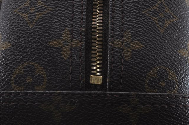 Authentic Louis Vuitton Monogram Deauville Hand Bag M47270 LV 8813D