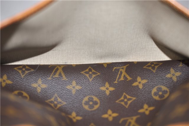 Authentic Louis Vuitton Monogram Deauville Hand Bag M47270 LV 8813D